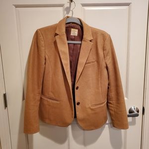 The Academy Blazer Women's Spring Tan Gap Coat